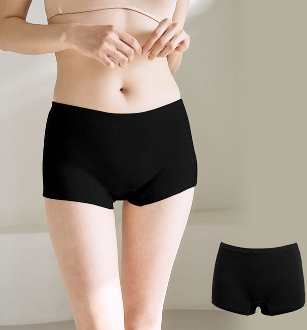 안심해 면스판 위생 드로즈 국산 사각팬티 1매