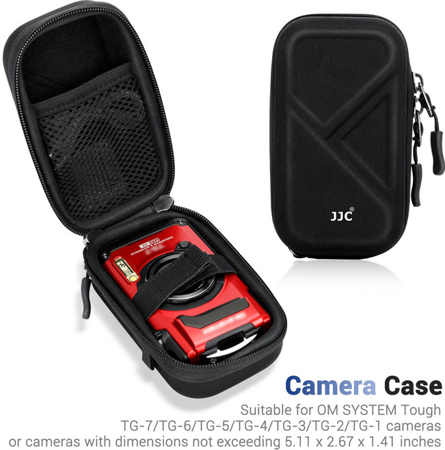 JJC 리코GR3X 소니 ZV-1 M2 RX100 M7 케이스 캐논G7X M3 카메라 파우치, HSCC-TG, 1개