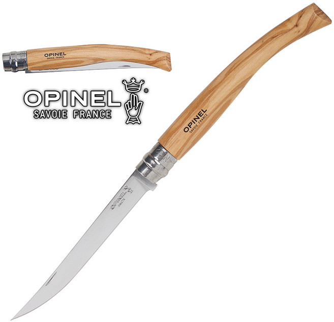오피넬 접이식 올리브나무 에필레 나이프 001145, 올리브, 1개