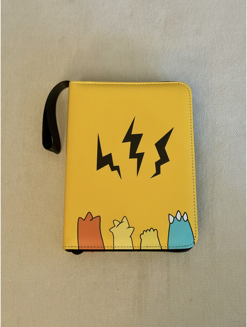 포켓몬 카드 수집 앨범 400장 보관 속지 양면 50매, 옐로우