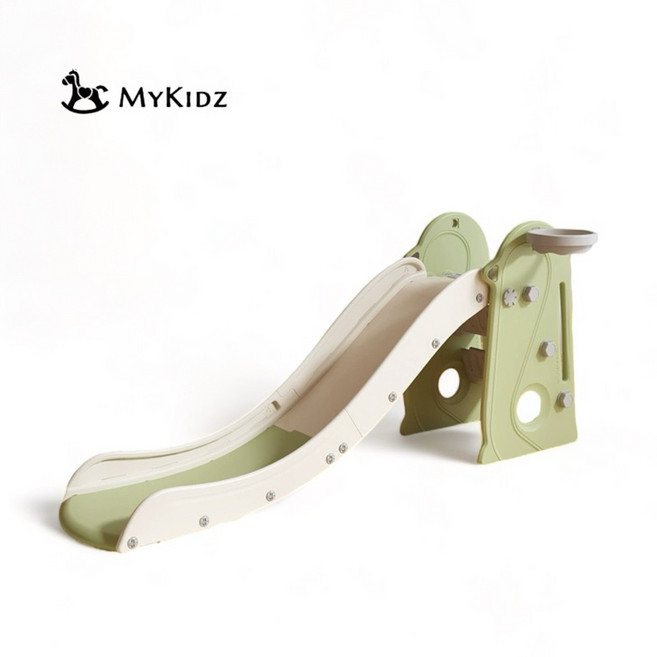 MYkidz 兒童溜滑梯, 1個, 綠色