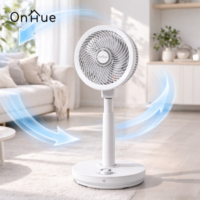 가정용 10인치 에어써큘레이터 (4엽날개/3단풍량), OHF_C10ZXQDW