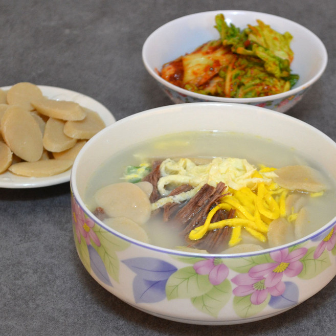 양주골호랑떡 우리쌀 옛날 현미 떡국떡, 1kg, 1개