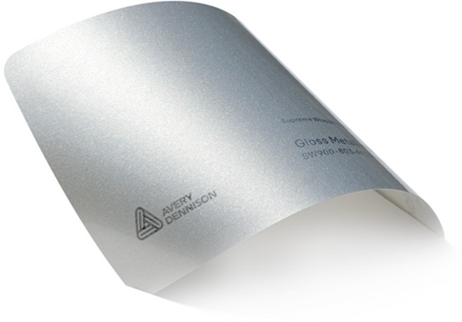 자동차 차량용 에이버리 유광블랙필름 시트지 랩핑지 152cm x 10cm, SWF900유광메탈릭실버, 1개