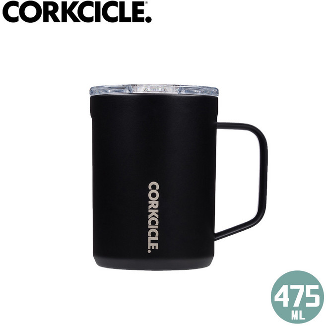 CORKCICLE 三層真空咖啡杯 475ML 消光黑, 2個, 0ml