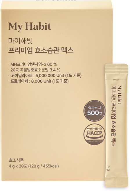 마이해빗 프리미엄 효소습관 맥스, 1개, 120g
