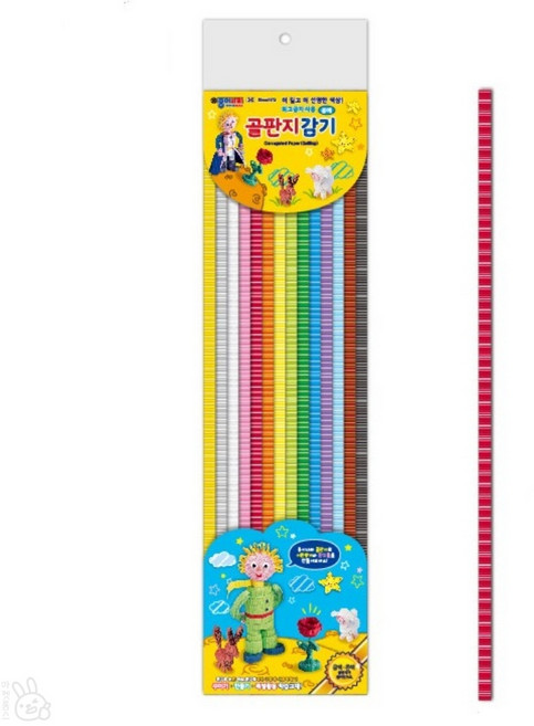 롱스팜 종이나라 골판지공예 (14색 52매) 어린이집꾸미기