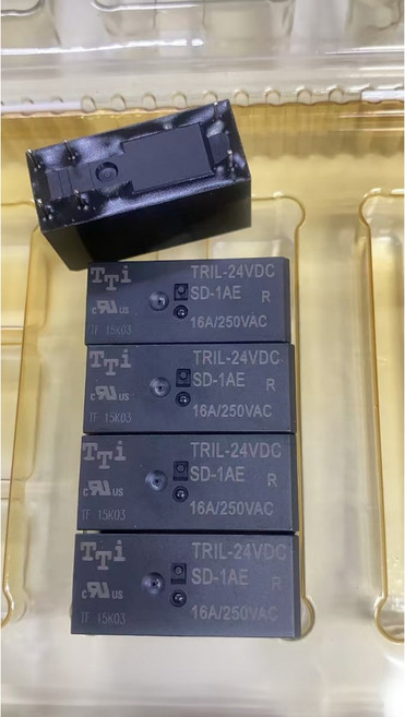 TTI 繼電器 TRIL-24VDC SD-1AE 24VDC 16A 6腳, 1個
