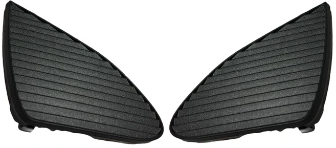 호환 2Pcs 앞 범퍼 안개등 커버 캡 왼쪽 + 오른쪽 배플 커버 Lexus IS IS250 IS350 2009 2010 2011 5243753, 01 CHINA, 01 Black