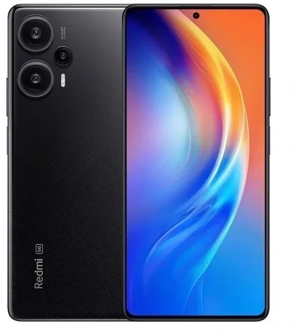 샤오미 레드미 노트 12 터보 5G 스마트폰 스냅드래곤 7+ 2세대 67W 충전 OLED 디스플레이 5000mAh 휴대폰, 01 Black