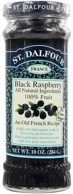 샹달프 과일잼, 블랙 라즈베리(Black Raspberry), 284g, 1개 - 쿠팡