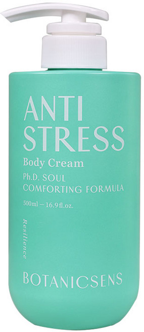 보타닉센스 저자극 고보습 각질 탄력개선 플로럴 향 안티스트레스 바디크림, 1개, 500ml
