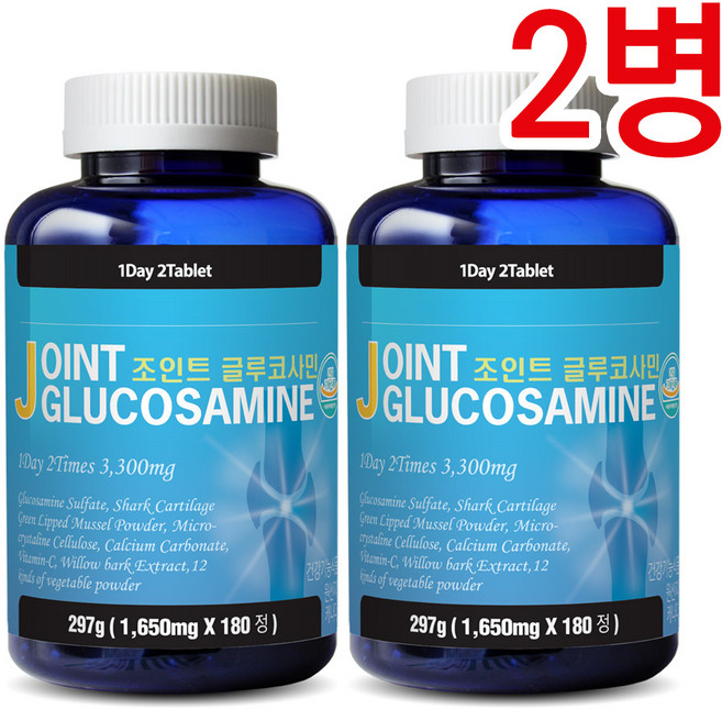 통라이프 조인트글루코사민 297g, 180정, 2개