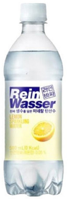 라인바싸 탄산수 500mlx 20개 (레몬) 무라벨, 500ml