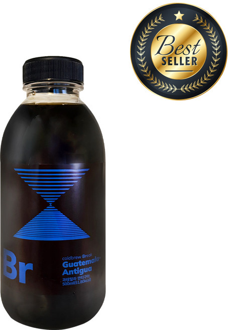 바른공장 콜드브루 원액 과테말라 고소한맛 500ml, 1개입