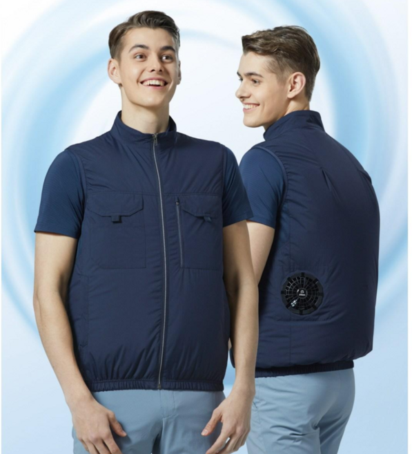 지벤 ZB-V2222 ZB2222 선풍기 조끼 + 아이스팩 - 배터리와 팬은 개별 구매 - 조끼만 추가상품은 별도 구매