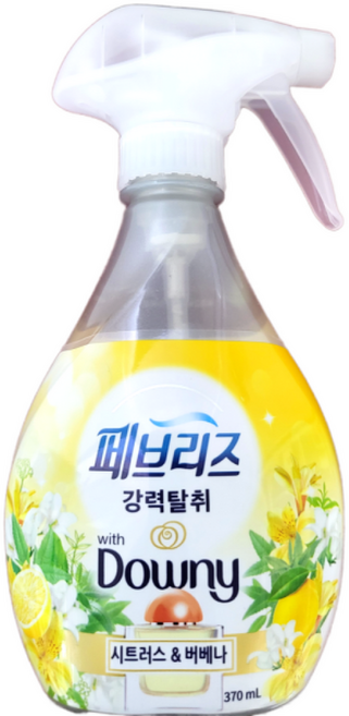 페브리즈 섬유탈취제 강력탈취 다우니 시트러스버베나, 370ml, 1개
