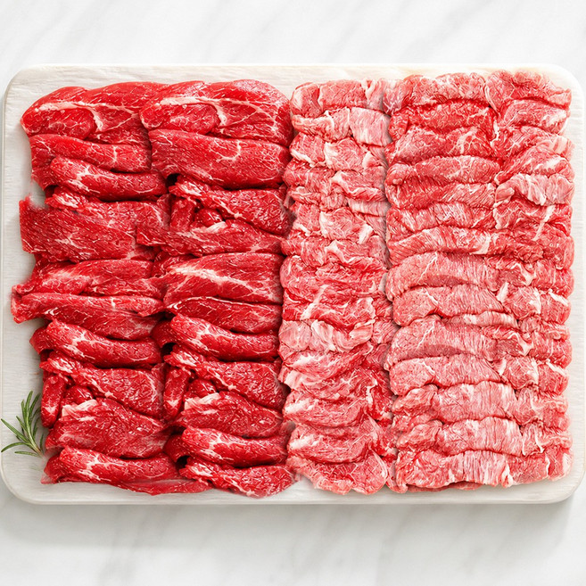 1++ 한우 구이 4~5인분 800g, 1세트