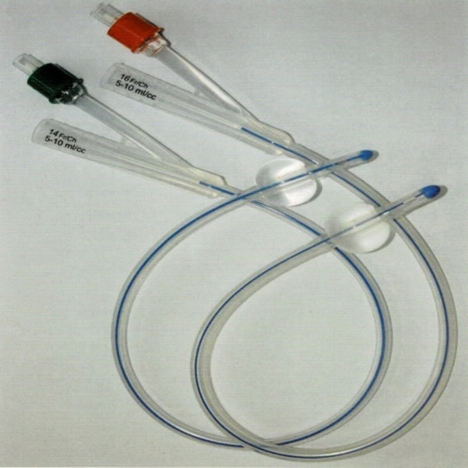 유랩 폴리카테터 2way 14Fr 도뇨관/폴리카테타 1개