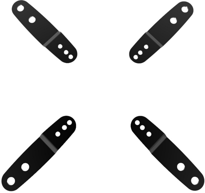 엘디엘마운트 APL-MDA 벽걸이TV 상하좌우 베사 확장판 브라켓, 1