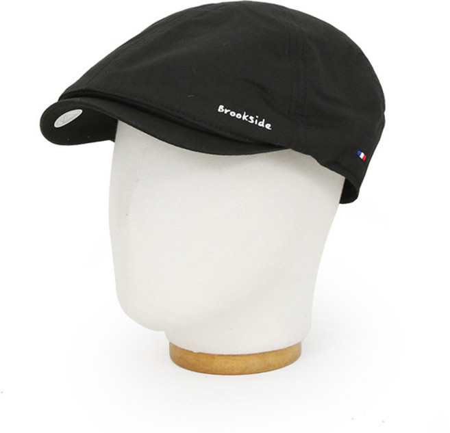 베이직엠 여름 남성모자 헌팅캡 BS 사이드 삼색기