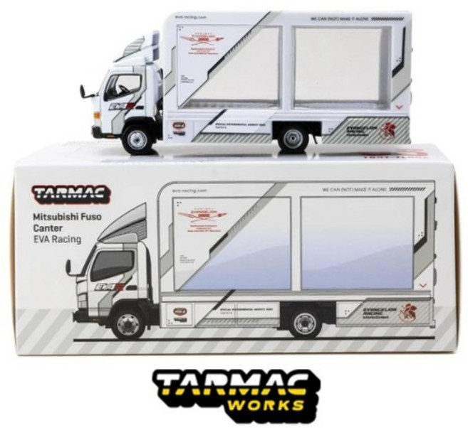 타막웍스 1/64 미쓰비시 후소 Canter Mobile Display Truck EVA Racing - TRUCK64