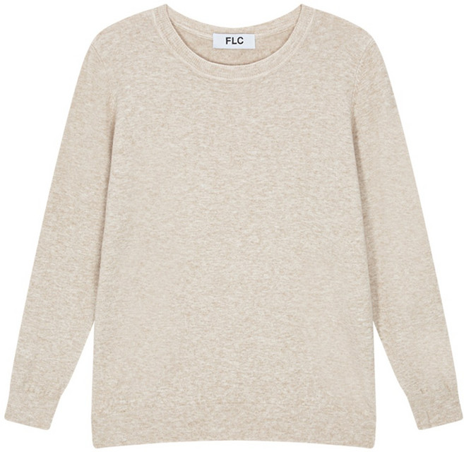 [ FLC ] 베이직 라운드 니트티셔츠 ( 라운드넥 데일리 기본핏 )