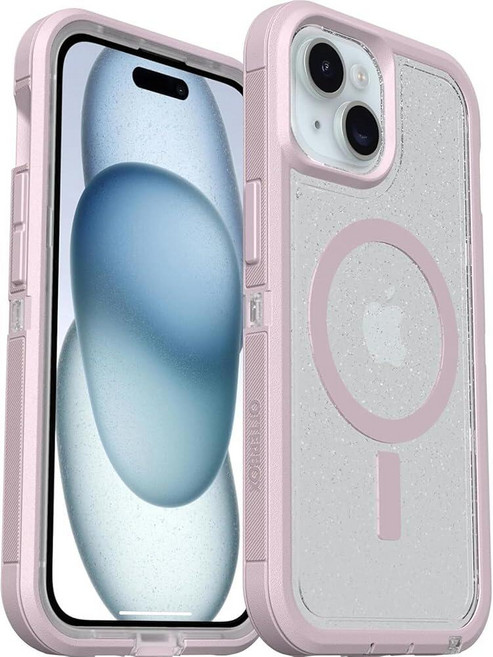 OtterBox 아이폰 15 프로 맥스 디펜더 시리즈 XT 케이스 MagSafe 포함 스크린리스 견고함 - 비소매 포장 - Starry Mountain