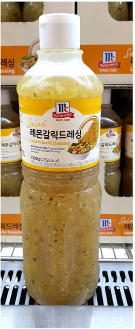코스트코 맥코믹 레몬 갈릭 드레싱 소스, 1개, 1.1kg