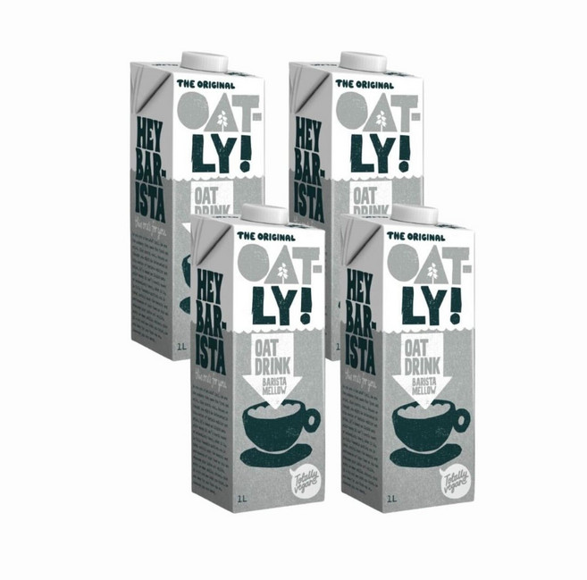 OATLY 咖啡大師 燕麥奶 1L, 1個, 4個裝