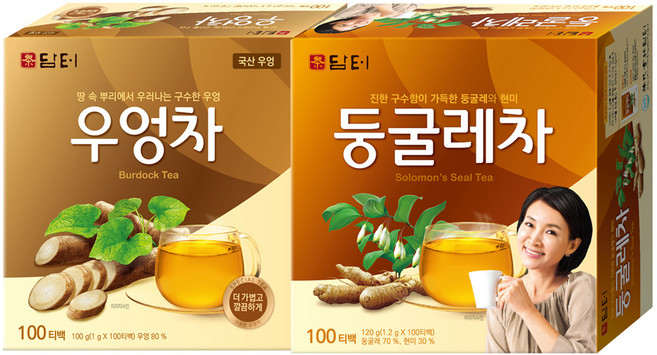 담터 우엉차 + 담터 둥글레차