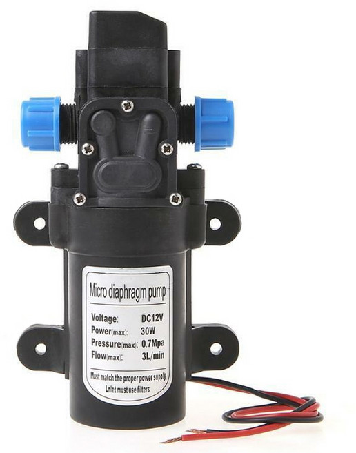 다이아프램 펌프 30W DC12V KP109, 1개