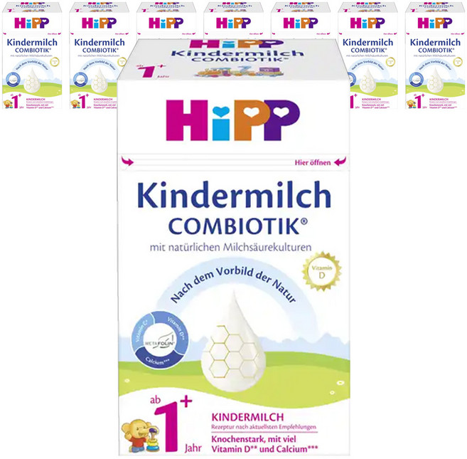 힙 킨더밀쉬 콤비오틱 분유, 8개, 600g