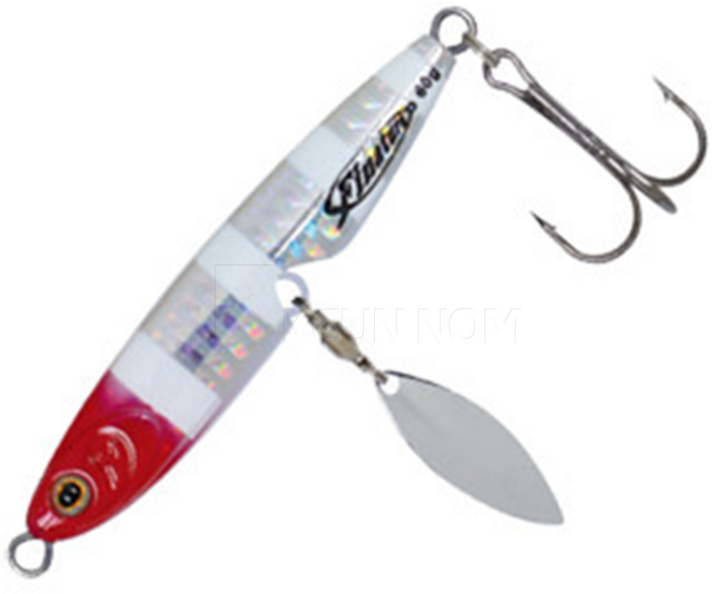 HDF 메탈 블레이드 지그 40g 농어 삼치 부시리 루어, #3, 1개