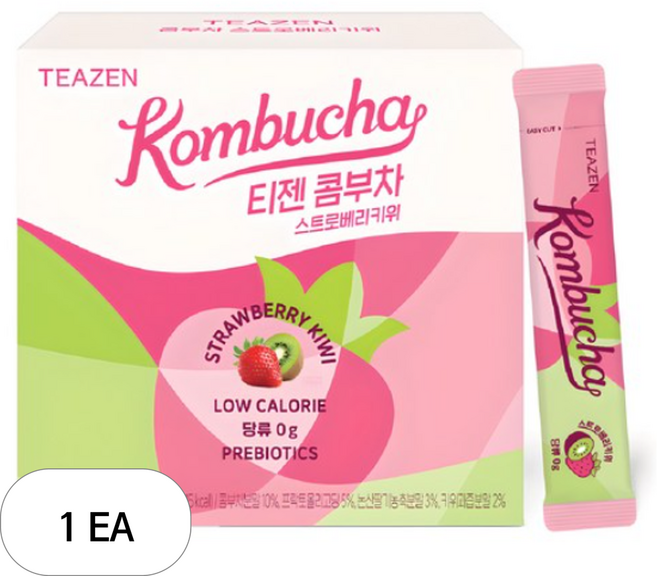 티젠 콤부차 스트로베리키위, 5g, 50개입, 1개