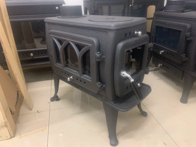 주물 화목난로 가정용 고구마 고급형 장작난로 벽난로 풍년 펠렛 대형, 기본 색상