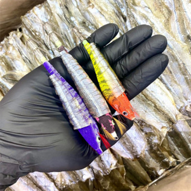 국산 삼천포 조미학꽁치포 삼봉에기 쭈꾸미 갑오징어 미끼, 1개, 200g