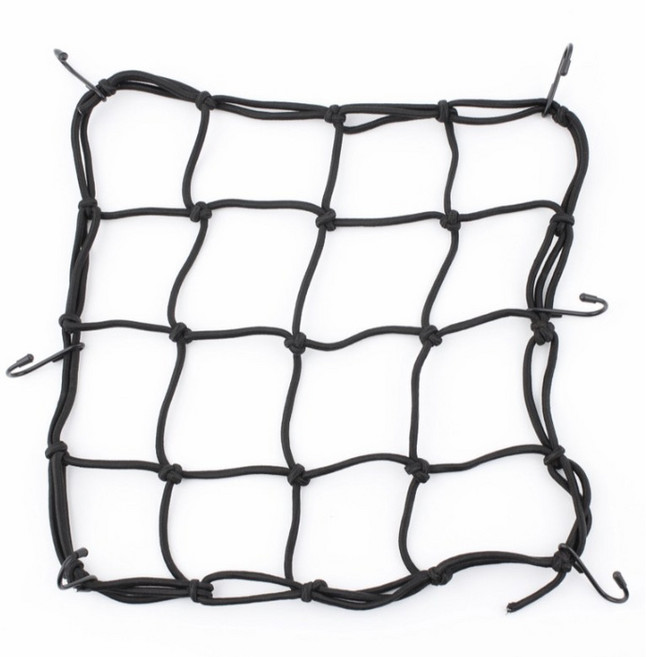 유유성안 오토바이 바이크 그물망 짐 헬멧 고정 그물, 단품, 1개