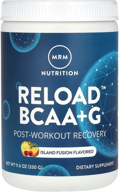 MRM Nutrition Reload BCAA+G 운동 후 회복제 수박 맛 330g(11.6oz), MRMNutritionReloadBCAAG운동후회복제수, 330g, 1개 - 쿠팡