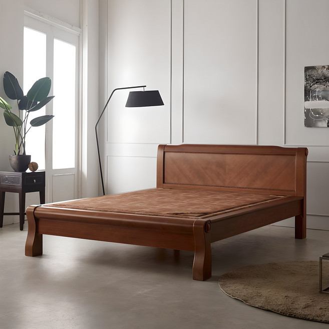 동서가구 M71 편백 인볼브 적용 황토볼 흙침대 퀸 Q DFAC4368, 엔틱