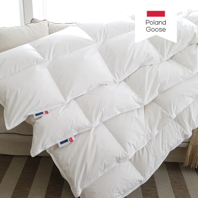 [국내생산 맞춤] 컴포플러스 폴란드 구스이불솜(솜털90%), 사계절용