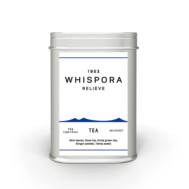 [헴프티백] WHISPORA RELIEVE [위스포라 릴리브], 1개, 45g, 15개입