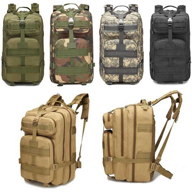 밀리터리 800D 3단 전술용 30L 대용량 백팩