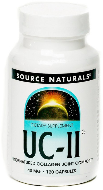 SOURCE NATURALS UC-II第二型膠原蛋白膠囊 40mg, 1罐, 120顆