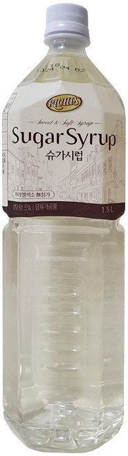 업소용 벌크 대용량 식자재 리치스 슈가시럽 1.5L, 1개
