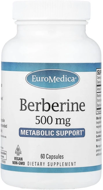 프리미엄상품 EuroMedica 베르베린 500mg 캡슐 60정 끝내주게잘나가는상품, 1개 - 쿠팡