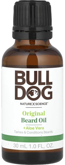 Bulldog Skincare For Men 오리지널 비어드 오일 1 fl oz (30 ml), BulldogSkincareForMen오리지널비어드오일, 1개, 30ml - 쿠팡