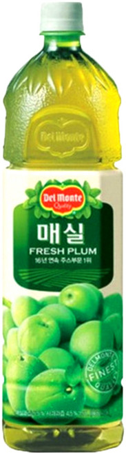 델몬트 매실 1.5L 6입 대량 소량, 6개
