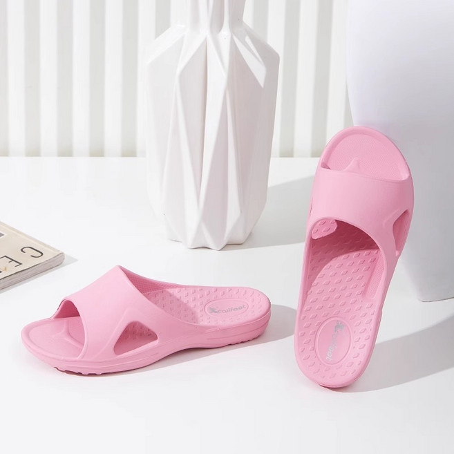 allfoot 足弓拖鞋 台灣足弓支撐拖鞋 輕便舒適耐磨 EVA材質, 櫻花粉,女L碼（39~40碼內徑25cm）