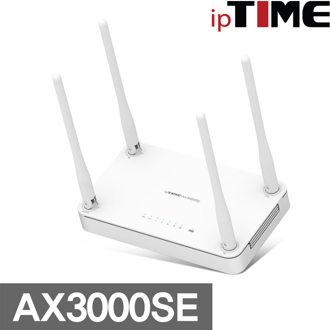 EFM 정품 ipTIME 아이피타임 AX3000SM 유무선 WiFi6 기가 비트 인터넷 와이파이 공유기 (화이트), 1개